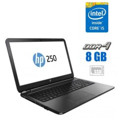 Ноутбук HP 250 G5 / 15.6" (1366x768) TN / Intel Core i5-7200U (2 (4) ядра по 2.5 - 3.1 GHz) / 8 GB DDR4 / 500 GB HDD / Intel HD Graphics 620 / WebCam / АКБ не держит