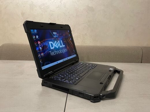 Захищений ноутбук Dell Latitude 5420 Rugged / 14" (1920x1080) IPS Touch / Intel Core i7-8650U (4 (8) ядра по 1.9 - 4.2 GHz) / 16 GB DDR4 / 256 GB SSD / AMD Radeon RX 540, 2 GB GDDR5, 128-bit / Стилус / Два АКБ Захищений ноутбук Dell Latitude 5420 Rugged / 14" (1920x1080) IPS Touch / Intel Core i7-8650U (4 (8) ядра по 1.9 - 4.2 GHz) / 16 GB DDR4 / 256 GB SSD / AMD Radeon RX 540, 2 GB GDDR5, 128-bit / Стилус / Два АКБ