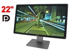 Монитор Dell P2214Hb / 22" (1920x1080) TN / 1x DisplayPort, 1x DVI, 1xVGA, 3x USB 3.0, 2x USB 2.0 / VESA 100x100 / Pivot