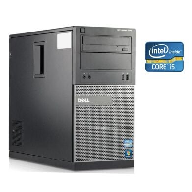 ПК Dell OptiPlex 390 Tower / Intel Core i5-2400 (4 ядра по 3.1 - 3.4 GHz) / 4 GB DDR3 / 500 GB HDD / Intel HD Graphics 2000