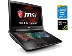 Ігровий ноутбук MSI GT73VR 6RF Titan Pro / 17.3" (1920x1080) IPS / Intel Core i7-6820HK (4 (8) ядра по 2.7 - 3.6 GHz) / 32 GB DDR4 / 256 GB SSD + 1000 GB HDD / nVidia GeForce GTX 1080, 8 GB GDDR5, 256-bit / WebCam