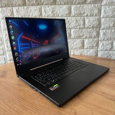 Ігровий ноутбук Asus ROG Zephyrus GU502DU / 15.6" (1920x1080) IPS / AMD Ryzen 7 3750H (4 (8) ядра по 2.3 - 4.0 GHz) / 8 GB DDR4 / 256 GB SSD / nVidia GeForce GTX 1660 Ti Max-Q, 6 GB GDDR6, 192-bit