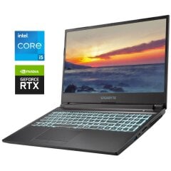 Игровой ноутбук Gigabyte G5 GD / 15.6" (1920x1080) IPS / Intel Core i5-11400H (6 (12) ядер по 2.7 - 4.5 GHz) / 16 GB DDR4 / 512 GB SSD NVMe / nVidia GeForce RTX 3050, 4 GB GDDR6, 128-bit / WebCam
