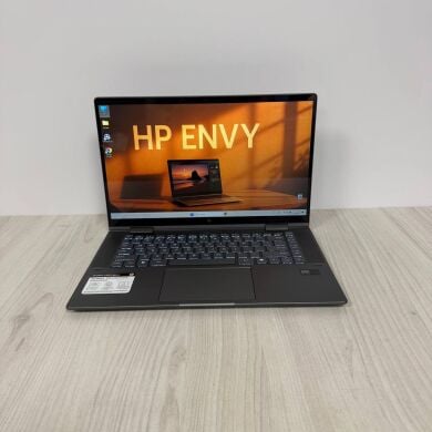Ультрабук-трансформер HP Envy x360 15-fe1073cl / 15.6" (1920x1080) IPS Touch / Intel Core Ultra 7 155U (12 (14) ядер по 1.7 - 4.8 GHz) / 32 GB DDR5 / 1000 GB SSD NVMe / Intel Graphics / WebCam