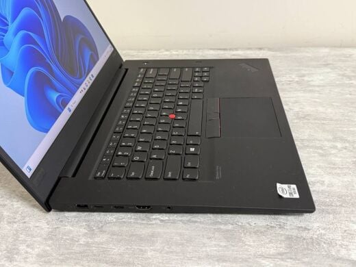 Ігровий ультрабук Б-клас Lenovo ThinkPad X1 Extreme Gen 3 / 15.6" (1920x1080) IPS / Intel Core i7-10850H (6 (12) ядер по 2.7 - 5.1 GHz) / 32 GB DDR4 / 512 GB SSD / nVidia GeForce GTX 1650 Max-Q, 4 GB GDDR6, 128-bit / WebCam / Win 11 Pro