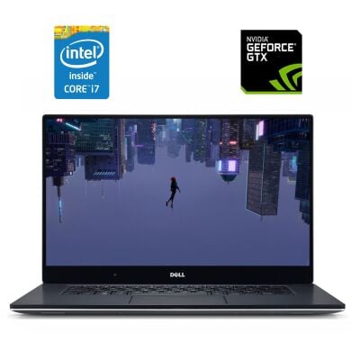 Ігровий ноутбук Б-клас Dell XPS 15 9550 / 15.6" (3840x2160) IPS Touch / Intel Core i7-6700HQ (4 (8) ядра по 2.6 - 3.5 GHz) / 8 GB DDR4 / 256 GB SSD NVMe / nVidia GeForce GTX 960M, 2 GB GDDR5, 128-bit