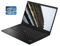 Ультрабук Б-клас Lenovo ThinkPad X1 Carbon Gen 1 / 14" (1600x900) TN / Intel Core i5-3317U (2 (4) ядра по 1.7 - 2.6 GHz) / 4 GB DDR3 / 128 GB SSD / Intel HD Graphics 4000 / WebCam / Win 10 Pro