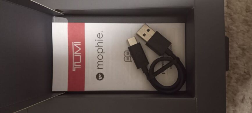 Новый Power Bank Tumi Mophie 5000 / 5000 mAh / 20W / 5V/3A