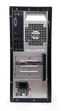 Ігровий ПК Dell Inspirion 3668 Tower / Intel Core i3-7100 (2 (4) ядра по 3.9 GHz) / 8 GB DDR4 / 512 GB SSD / AMD Radeon RX 460, 2 GB GDDR5, 128-bit / Wi-Fi+Bluetooth / DVD / Win 10 Home Lic