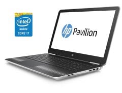 Ноутбук Б-класс HP Pavilion 15-au018wm / 15.6" (1366x768) TN Touch / Intel Core i7-6500U (2 (4) ядра по 2.5 - 3.1 GHz) / 12 GB DDR4 / 256 GB SSD / Intel HD Graphics 520 / WebCam