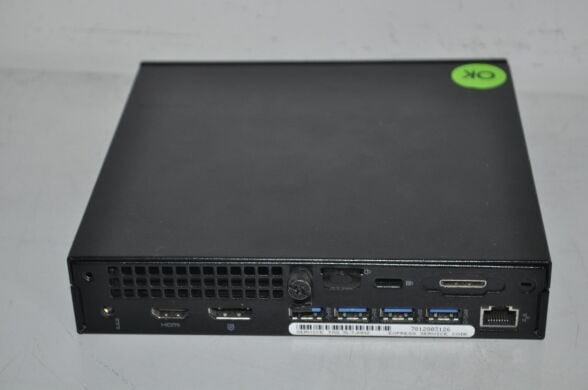Неттоп Б-класс Dell OptiPlex 7040 USFF / Intel Core i5-6500T (4 ядра по 2.5 - 3.1 GHz) / 8 GB DDR4 / 128 GB SSD / Intel HD Graphics 530 / Windows 11 Pro / Блок питания