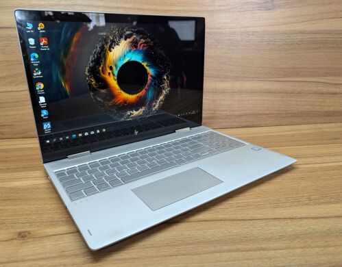 Ноутбук-трансформер Б-клас HP ENVY x360m 15m-bp011dx / 15.6" (1920x1080) IPS Touch / Intel Core i7-7500U (2 (4) ядра по 2.7 - 3.5 GHz) / 16 GB DDR4 / 480 GB SSD / Intel HD Graphics 620 / WebCam / Windows 10