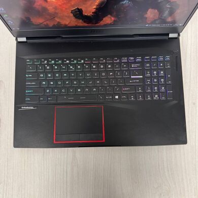 Игровой ноутбук Б-класс MSI GE75 Raider 9SF / 17.3" (1920x1080) IPS / Intel Core i9-9880H (8 (16) ядер по 2.3 - 4.8 GHz) / 32 GB DDR4 / 512 GB SSD M.2 / nVidia GeForce RTX 2070, 8 GB GDDR6, 256-bit / WebCam Игровой ноутбук Б-класс MSI GE75 Raider 9SF / 17.3" (1920x1080) IPS / Intel Core i9-9880H (8 (16) ядер по 2.3 - 4.8 GHz) / 32 GB DDR4 / 512 GB SSD M.2 / nVidia GeForce RTX 2070, 8 GB GDDR6, 256-bit / WebCam
