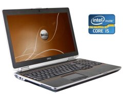 Ноутбук Б-класс Dell Latitude E6520 / 15.6" (1366x768) TN / Intel Core i5-2520M (2 (4) ядра по 2.5 - 3.2 GHz) / 8 GB DDR3 / 120 GB SSD / Intel HD Graphics 3000 / WebCam