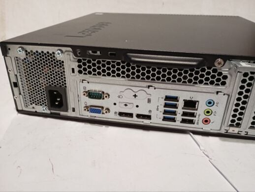 ПК Lenovo ThinkCentre M800 SFF / Intel Core i3-6100 (2 (4) ядра по 3.7 GHz) / 8 GB DDR4 / 500 GB HDD / Intel HD Graphics 530 ПК Lenovo ThinkCentre M800 SFF / Intel Core i3-6100 (2 (4) ядра по 3.7 GHz) / 8 GB DDR4 / 500 GB HDD / Intel HD Graphics 530