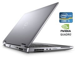 Мобільна робоча станція Dell Precision 7540 / 15.6" (1920x1080) IPS / Intel Core i5-9400H (4 (8) ядра по 2.5 - 4.3 GHz) / 32 GB DDR4 / 512 GB SSD NVMe / nVidia Quadro T2000, 4 GB GDDR5, 128-bit