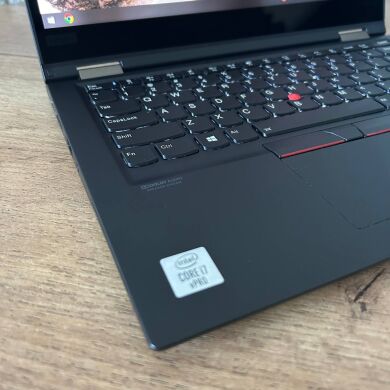 Ультрабук-трансформер Lenovo ThinkPad X13 Yoga G1 / 13.3" (1920x1080) IPS Touch / Intel Core i7-10610U (4 (8) ядра по 1.8 - 4.9 GHz) / 16 GB DDR4 / 512 GB SSD / Intel UHD Graphics 620 / WebCam