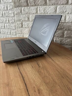 Ігровий ноутбук Б-клас Asus ROG Strix GL502VS / 15.6" (1920x1080) IPS / Intel Core i7-7700HQ (4 (8) ядра по 2.8 - 3.8 GHz) / 16 GB DDR4 / 1000 GB SSD / nVidia GeForce GTX 1070, 8 GB GDDR5, 256-bit / WebCam Ігровий ноутбук Б-клас Asus ROG Strix GL502VS / 15.6" (1920x1080) IPS / Intel Core i7-7700HQ (4 (8) ядра по 2.8 - 3.8 GHz) / 16 GB DDR4 / 1000 GB SSD / nVidia GeForce GTX 1070, 8 GB GDDR5, 256-bit / WebCam