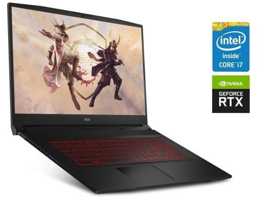 Ігровий ноутбук MSI Katana GF76 11UD / 15.6" (1920x1080) IPS / Intel Core i7-11800H (8 (16) ядер по 2.3 - 4.6 GHz) / 16 GB DDR4 / 480 GB SSD / nVidia GeForce RTX 3050 Ti, 4 GB GDDR6, 128-bit / WebCam / Win 11 Home