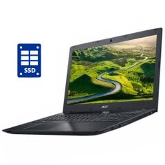 Ноутбук Б-клас Acer Aspire E5-575 / 15.6" (1920x1080) TN / Intel Core i3-6100U (2 (4) ядра по 2.3 GHz) / 8 GB DDR4 / 128 GB SSD / Intel HD Graphics 520 / WebCam / Win 10