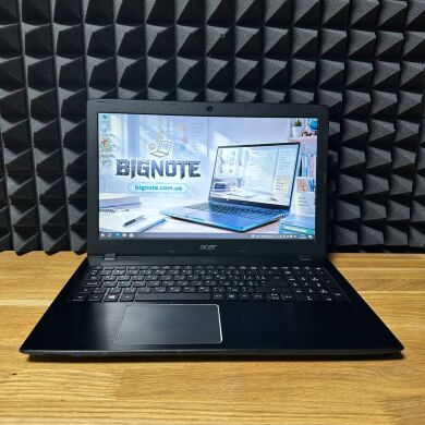 Ноутбук Б-клас Acer Aspire E5-575 / 15.6" (1920x1080) TN / Intel Core i3-6100U (2 (4) ядра по 2.3 GHz) / 8 GB DDR4 / 128 GB SSD / Intel HD Graphics 520 / WebCam / Win 10