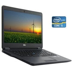 Ультрабук Б-класс Dell Latitude E7470 / 14" (1920x1080) IPS / Intel Core i5-6300U (2 (4) ядра по 2.4 - 3.0 GHz) / 8 GB DDR4 / 256 GB SSD / Intel HD Graphics 520 / WebCam