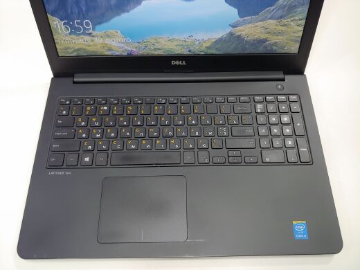 Ноутбук Dell Latitude 3550 / Intel Core i5-5200U (2 (4) ядра по 2.2 - 2.7 GHz) / 8 GB DDR3 / 240 GB SSD / WebCam