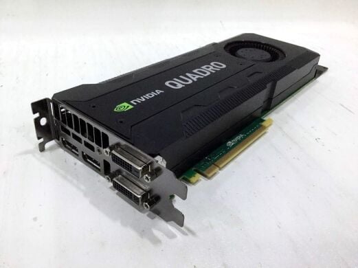 Дискретная видеокарта nVidia Quadro K5200, 8 GB GDDR5, 256-bit / DVI, DisplayPort