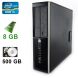 HP Compaq 8200 Elite SFF / Intel&reg; Core&trade; i5-2400 (4 ядра по 3.40 GHz) / 8GB DDR3 / 500 GB HDD / GeForce 210 1GB DDR3 64 bit / DVI, VGA, HDMI купити