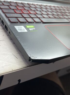 Ігровий ноутбук Б-клас Acer Nitro 5 AN515-55-52KW / 15.6" (1920x1080) IPS / Intel Core i5-10300H (4 (8) ядра по 2.5 - 4.5 GHz) / 16 GB DDR4 / 480 GB SSD / nVidia GeForce GTX 1650 Ti, 4 GB GDDR6, 128-bit / WebCam Ігровий ноутбук Б-клас Acer Nitro 5 AN515-55-52KW / 15.6" (1920x1080) IPS / Intel Core i5-10300H (4 (8) ядра по 2.5 - 4.5 GHz) / 16 GB DDR4 / 480 GB SSD / nVidia GeForce GTX 1650 Ti, 4 GB GDDR6, 128-bit / WebCam