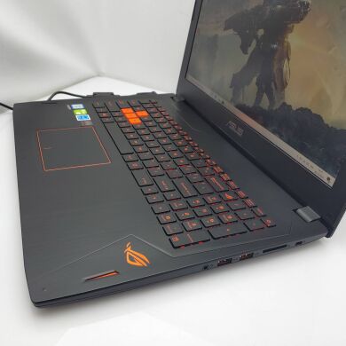 Ігровий ноутбук Asus ROG GL502VM / 15.6" (1920х1080) IPS / Intel Core i7-6700HQ (4 (8) ядра по 2.6 - 3.5 GHz) / 16 GB DDR4 / 512 GB SSD / nVidia GeForce GTX 1060, 6 GB GDDR5, 192-bit / WebCam / NO ODD