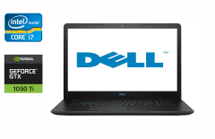 Ігровий ноутбук Б-клас Dell G3 3779 / 15.6" (1920x1080) IPS / Intel Core i7-8750H (6 (12) ядер по 2.2 - 4.1 GHz) / 16 GB DDR4 / 128 GB SSD + 1000 GB HDD / nVidia GeForce GTX 1050 Ti, 4 GB GDDR5, 128-bit / WebCam / HDMI
