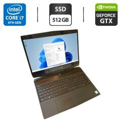 Игровой ноутбук Dell Alienware M15 / 15.6" (1920x1080) IPS / Intel Core i7-8750H (6 (12) ядер по 2.2 - 4.1 GHz) / 16 GB DDR4 / 512 GB SSD / nVidia GeForce GTX 1660 Ti, 6 GB GDDR6, 192-bit / WebCam