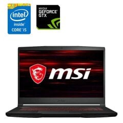 Игровой ноутбук MSI GF63 Thin 95C / 15.6" (1920x1080) IPS / Intel Core i5-9300H (4 (8) ядра по 2.4 - 4.1 GHz) / 16 GB DDR4 / 480 GB SSD / nVidia GeForce GTX 1650, 4 GB GDDR5, 128-bit / WebCam