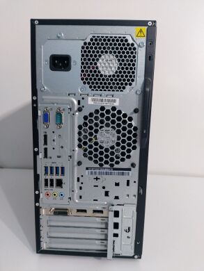 Комплект: Lenovo ThinkCentre M800 Tower / Intel Core i5-6400 (4 ядра по 2.7 - 3.3 GHz) / 16 GB DDR4 / 120 GB SSD + 500 GB HDD / AMD Radeon R7 450, 4 GB GDDR5, 128-bit / 350W / DVD-ROM + Монитор LG 24MB37PM-B / 24" (1920x1080) IPS + Кабели DVI и питания