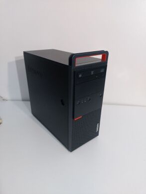 Комплект: Lenovo ThinkCentre M800 Tower / Intel Core i5-6400 (4 ядра по 2.7 - 3.3 GHz) / 16 GB DDR4 / 120 GB SSD + 500 GB HDD / AMD Radeon R7 450, 4 GB GDDR5, 128-bit / 350W / DVD-ROM + Монитор LG 24MB37PM-B / 24" (1920x1080) IPS + Кабели DVI и питания