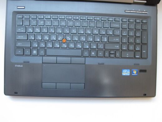 Мобильная рабочая станция HP EliteBook 8760w / 17.3" (1920x1080) TN / Intel Core i7-2820QM (4 (8) ядра по 2.3 - 3.4 GHz) / 16 GB DDR3 / 256 GB SSD + 500 GB HDD / nVidia Quadro 3000M, 2 GB GDDR5, 256-bit / WebCam / DVD-RW Мобильная рабочая станция HP EliteBook 8760w / 17.3" (1920x1080) TN / Intel Core i7-2820QM (4 (8) ядра по 2.3 - 3.4 GHz) / 16 GB DDR3 / 256 GB SSD + 500 GB HDD / nVidia Quadro 3000M, 2 GB GDDR5, 256-bit / WebCam / DVD-RW