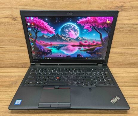 Мобильная рабочая станция Lenovo ThinkPad P52 / 15.6" (1920x1080) IPS / Intel Xeon E-2176M (6 (12) ядер по 2.7 - 4.4 GHz) / 32 GB DDR4 / 512 GB SSD / nVidia Quadro P2000, 4 GB GDDR5, 128-bit / TouchID / WebCam / Windows 10