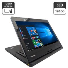 Нетбук-трансформер Б-класс Lenovo ThinkPad S230u / 12.5" (1366x768) TN Touch / Intel Core i7-3517U (2 (4) ядра по 1.9 - 3.0 GHz) / 8 GB DDR3 / 120 GB SSD / Intel HD Graphics 4000 / WebCam