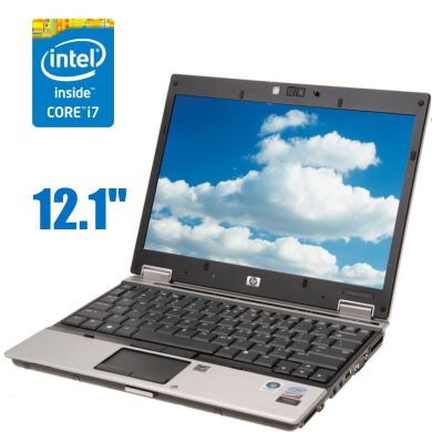 Нетбук HP Elitebook 2540p / 12.1" (1280x800) TN / Intel Core i7-640LM (2 (4) ядра по 2.13 - 2.93 GHz) / 4 GB DDR3 / 80 GB SSD / Intel HD Graphics / WebCam / FingerPrint / Посилена батарея