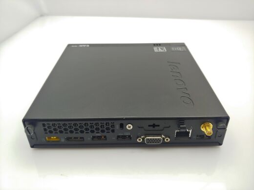Неттоп Lenovo ThinkCentre M73 Black Tiny / Intel Core i5-4570T (2 (4) ядра по 2.9 - 3.6 GHz) / 8 GB DDR3 / 500 GB HDD / Intel HD Graphics 4600