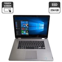 Ноутбук-трансформер Dell Inspiron 15 7568 2-in-1 / 15.6" (1920x1080) IPS Touch / Intel Core i5-6200U (2 (4) ядра по 2.3 - 2.8 GHz) / 8 GB DDR3 / 256 GB SSD / Intel HD Graphics 520 / WebCam