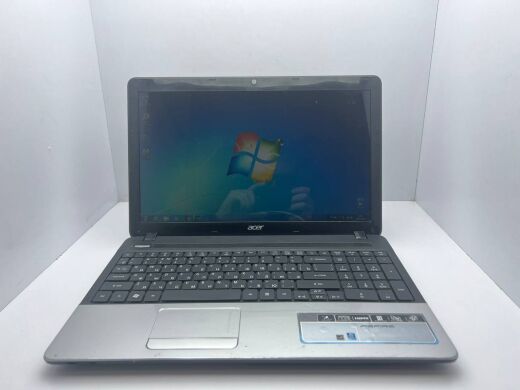 Ноутбук Acer Aspire E1-521 / 15.6" (1366x768) TN / AMD E2-1800 (2 ядра по 1.7 GHz) / 4 GB DDR3 / 320 GB HDD / AMD Radeon HD 7340 / WebCam