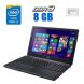 Ноутбук Acer Aspire E1-572G / 15.6" (1366x768) TN / Intel Core i5-4200U (2 (4) ядра по 1.6 - 2.6 GHz) / 8 GB DDR3 / 240 GB SSD / AMD Radeon HD 8670M, 1 GB DDR3, 64-bit купити