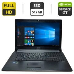 Ноутбук Asus N73S / 17.3" (1920x1080) TN / Intel Core i7-2630QM (4 (8) ядра по 2.0 - 2.9 GHz) / 20 GB DDR3 / 512 GB SSD / nVidia GeForce GT 520M, 1 GB GDDR3, 64-bit / WebCam