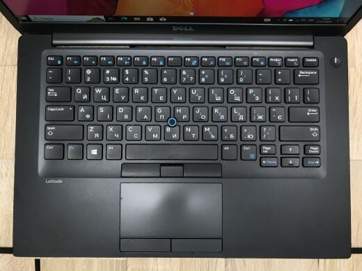 Ноутбук Б-класс Dell Latitude 7480 / 14" (1920x1080) IPS / Intel Core i7-7600U (2 (4) ядра по 2.8 - 3.9 GHz) / 8 GB DDR4 / 240 GB SSD M.2 / Intel HD Graphics 620 / WebCam