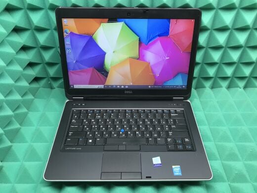 Ноутбук Б-клас Dell Latitude E6440 / 14" (1366x768) TN / Intel Core i5-4310M (2 (4) ядра по 2.7 - 3.4 GHz) / 8 GB DDR3 / 160 GB SSD / Intel HD Graphics 4600 / WebCam / DVD-ROM / HDMI / Windows 10 ліцензія