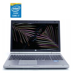 Ноутбук Б-класс HP EliteBook 8560p / 15.6" (1600x900) TN / Intel Core i7-2620M (2 (4) ядра по 2.7 - 3.4 GHz) / 8 GB DDR3 / 500 GB HDD / Intel HD Graphics 3000 / WebCam / DVD-ROM