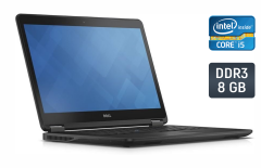 Ноутбук Dell Latitude E7450 / 14" (1366x768) TN / Intel Core i5-5200U (2 (4) ядра по 2.2 - 2.7 GHz) / 8 GB DDR3 / 256 GB SSD / Intel HD Graphics 5500 / WebCam / Windows 10