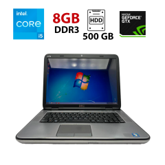 Ноутбук Dell XPS L502X / 15.6" (1920x1080) TN / Intel Core i5-2410M (2 (4) ядра по 2.3 - 2.9 GHz) / 8 GB DDR3 / 500 GB HDD / nVidia GeForce GT 525M, 1 GB DDR3, 128-bit / WebCam